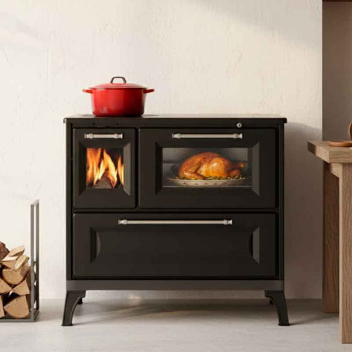 Cuisinière à bois sur pied Andésite