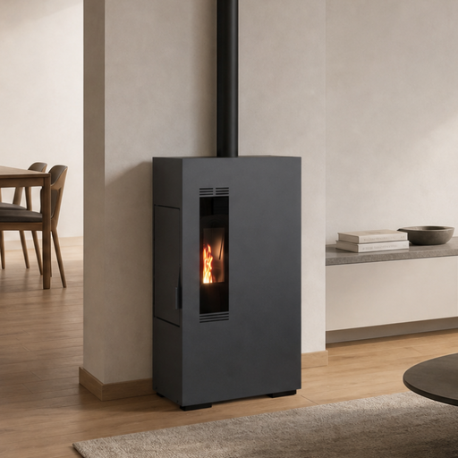 Poêle à granulés extra plat ETNA - Mini - 6,8 Kw