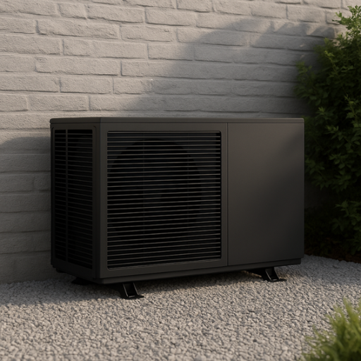 Pompe à chaleur Air/Eau triphasée 12 kW monobloc - connectée avec appoints électriques et gaz R290